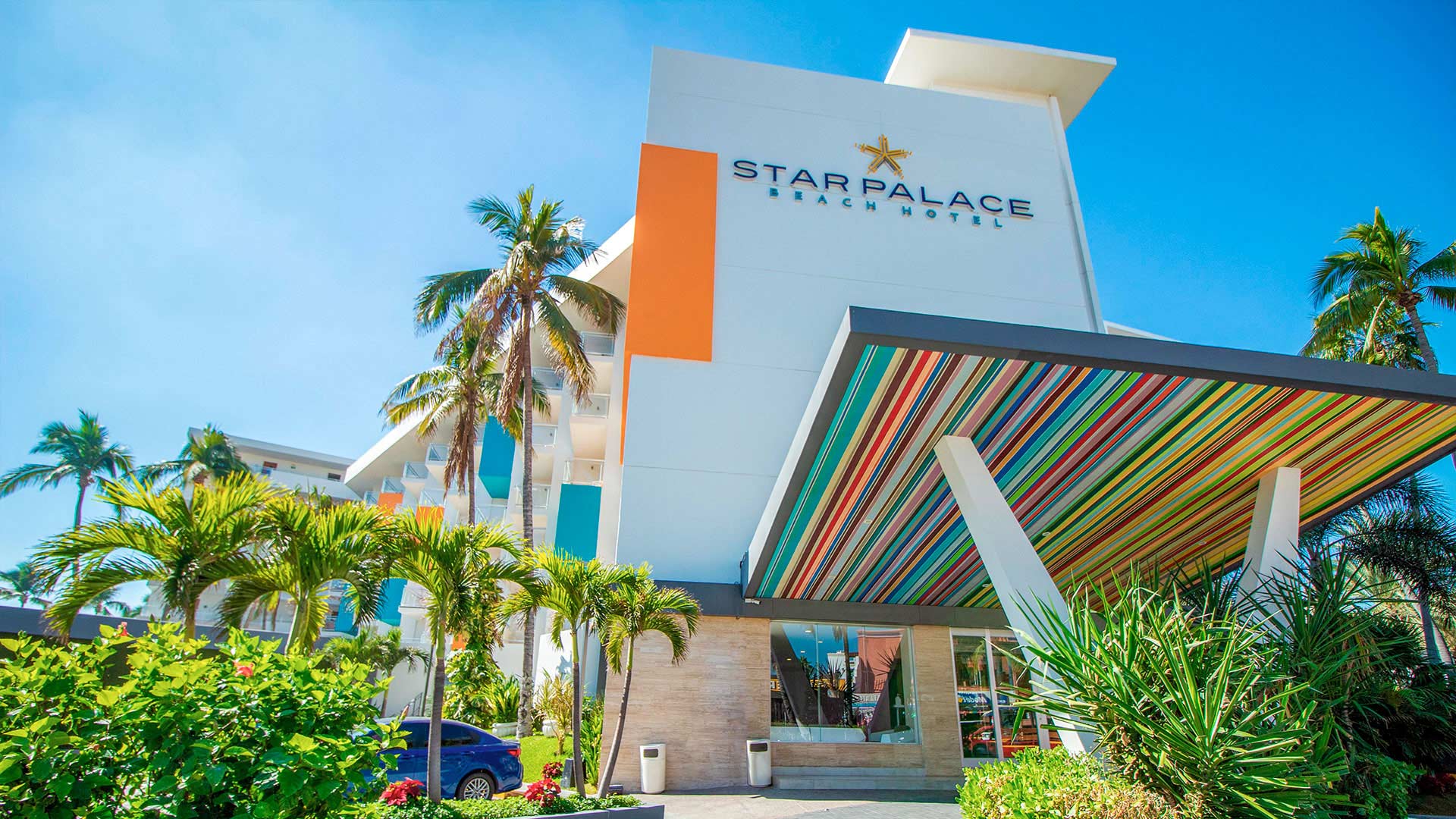 Fachada Hotel Star Palce Mazatlan Sinaloa